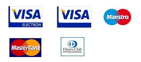 Seznam platebních karet přijímaných k online platbě